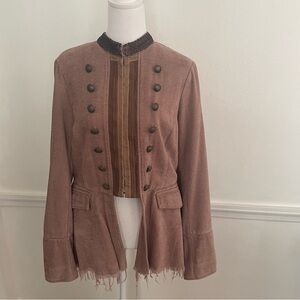 Free People Double-Breasted Blazer